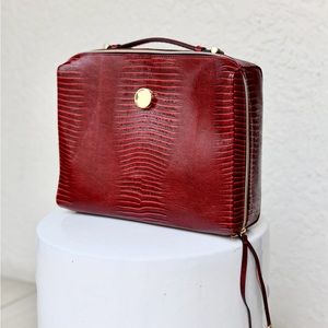 Faux leather bag